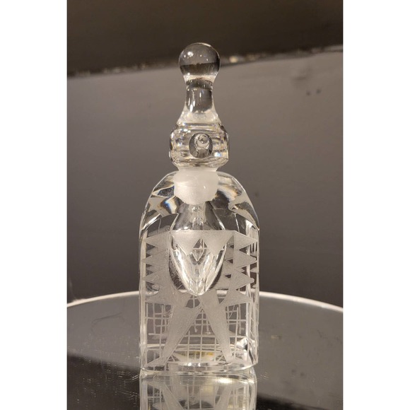 Kosta Boda Signed Numbered Crystal Perfume Bottle - Picture 2 of 6